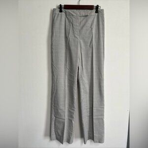 Andrea Viccaro Women's 10 Plaid Trousers Gray Career Corpcore Office Preppy